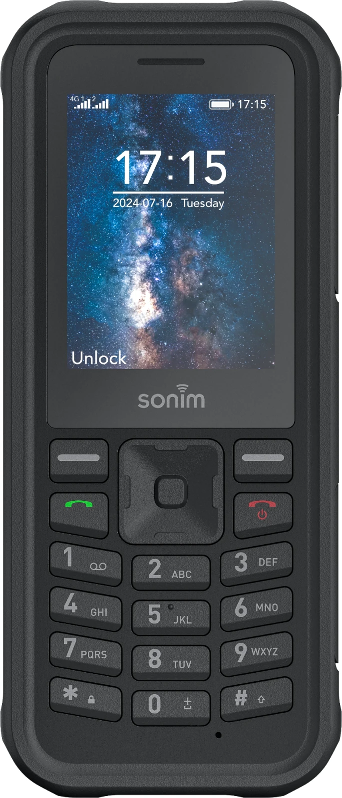 Sonim XP100 4G Schwarz
