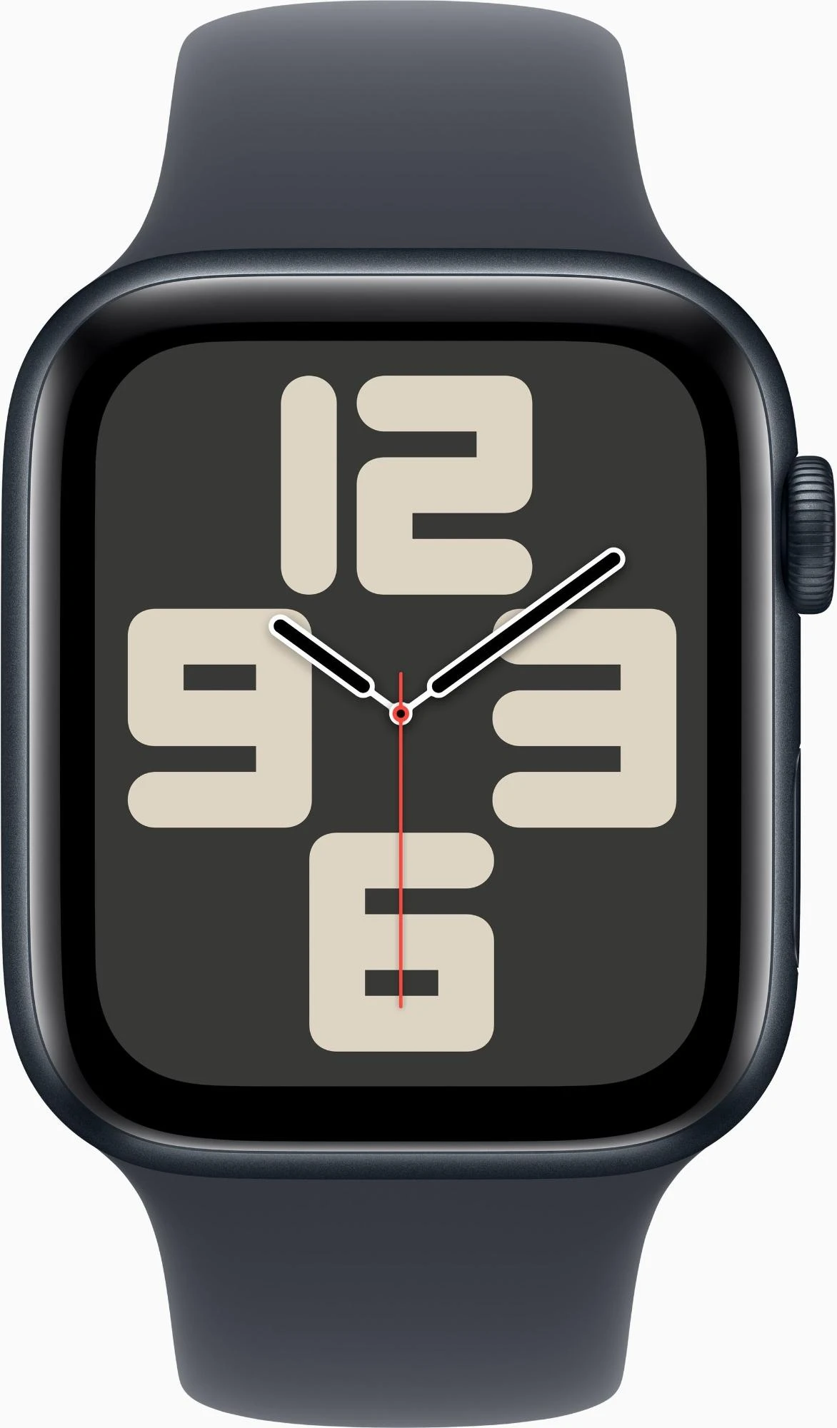 Apple Watch SE (2024) 44 mm GPS + Cellular (Sportarmband Mitternacht M/L) Mitternacht
