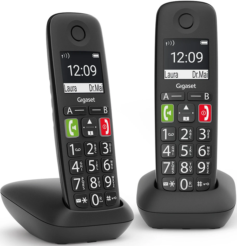 Gigaset E290 Duo Schwarz