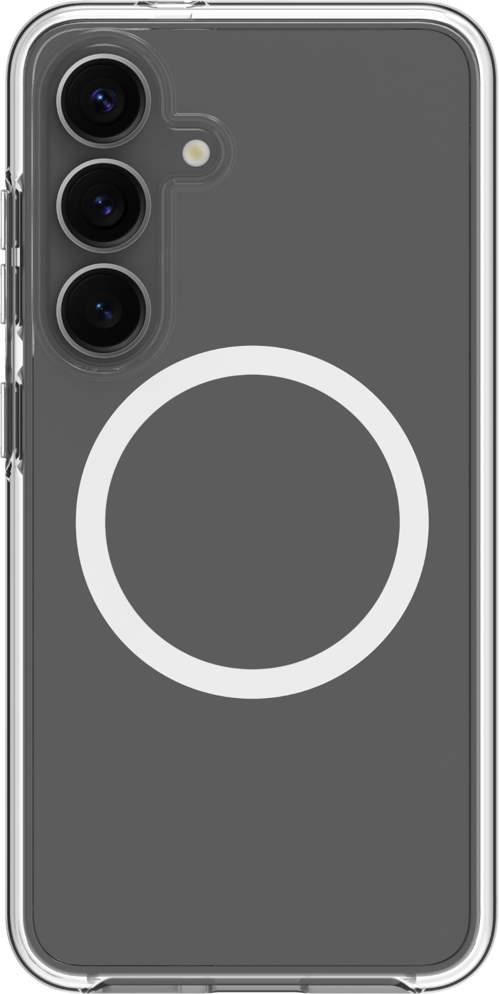 dbramante1928 Iceland Pro Qi2 Kick Galaxy S25 Transparent