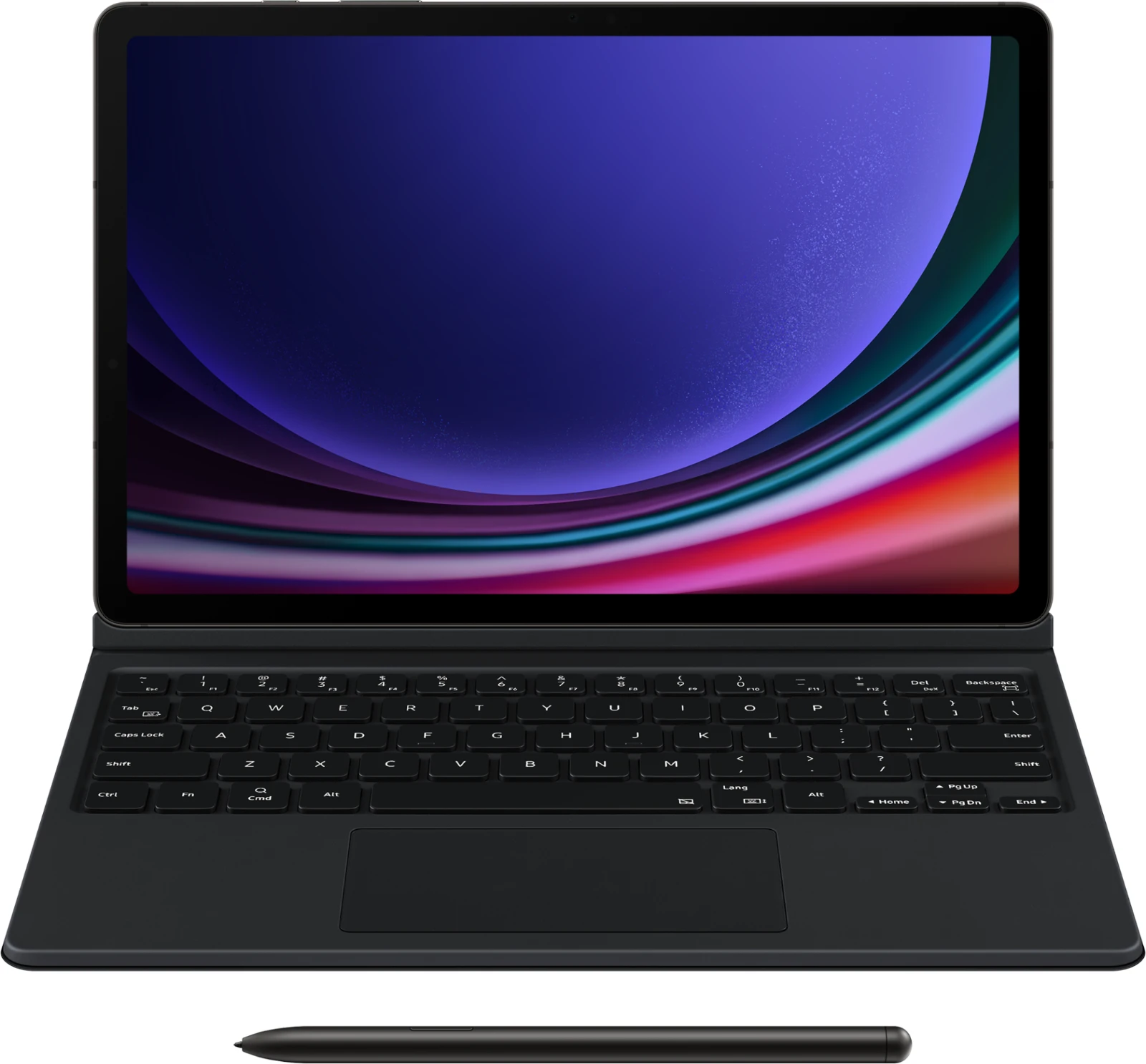 Samsung Book Cover Keyboard Galaxy Tab S9/S9 FE/S10 FE Black