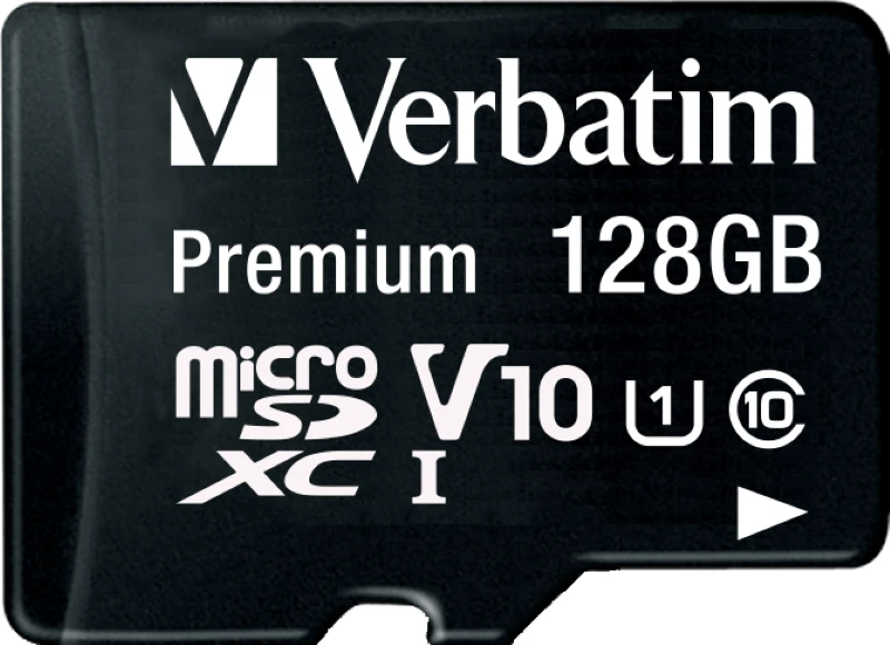 Verbatim Micro SDXC Premium UHS-1 128GB C10 Incl. Adapter