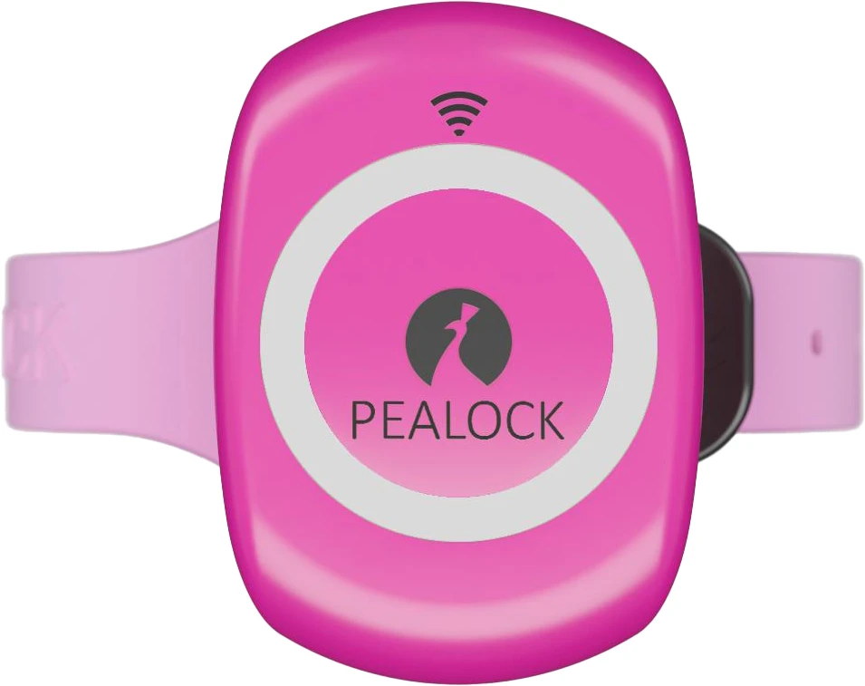 Pealock 2 smartes Schloss mit GPS & SIM Rosa